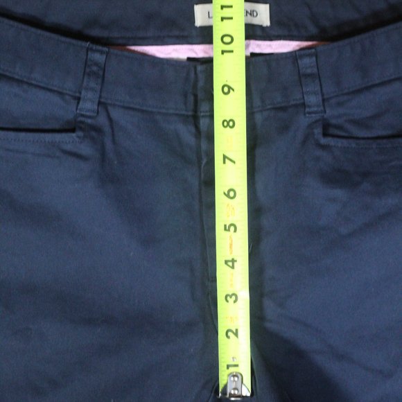 Lands' End Size 13 Navy Blue Chino Pants - Picture 5 of 6